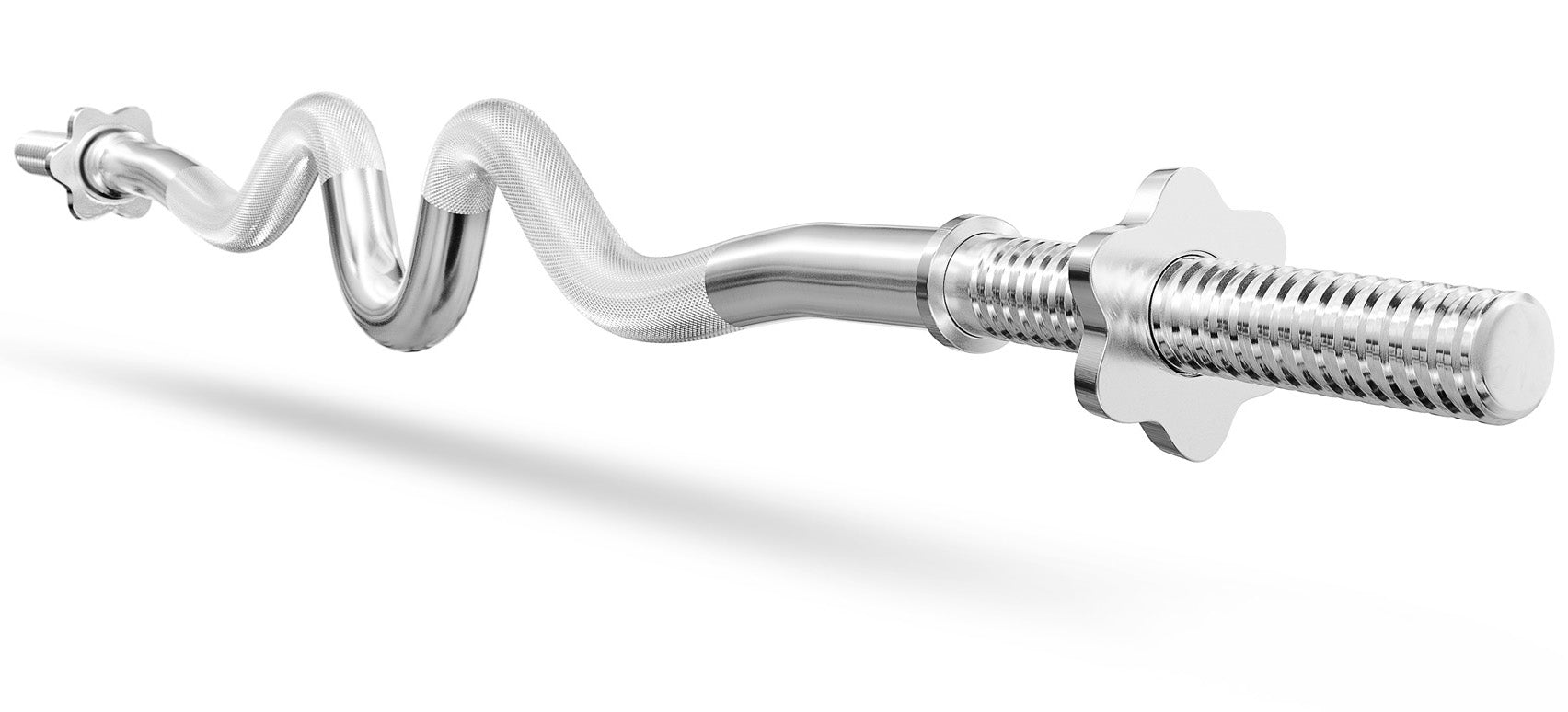 GRYF strongly broken 120cm 30mm chrome plated non-slip screw barbell Total length 120 cm