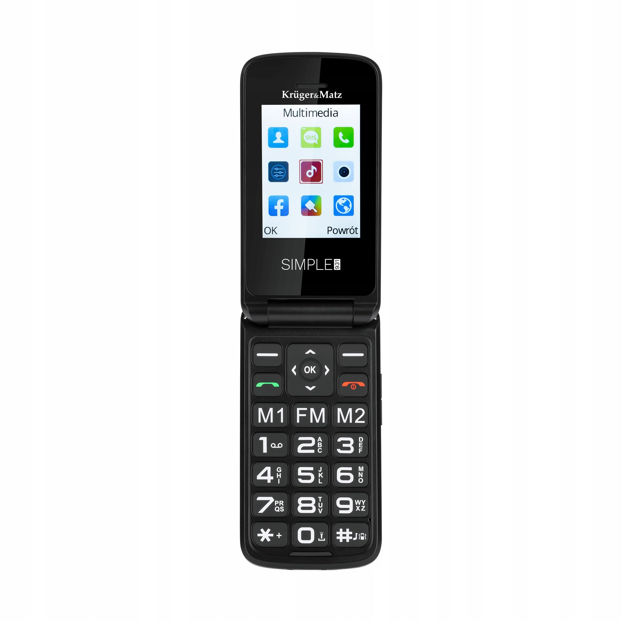 GSM phone for senior Kruger&Matz Simple 931 Brand Kruger&Matz