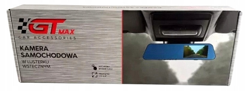GT MAX Car camera in rearview mirror touch
