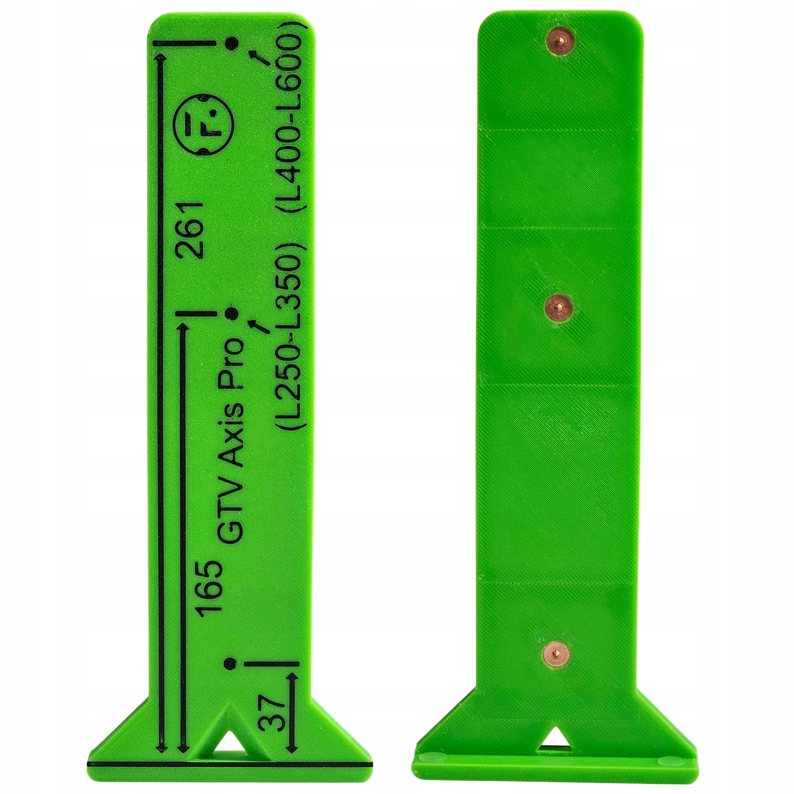 GTV Axis Pro Guide Fitting Template with Markers - Hit with a Hammer