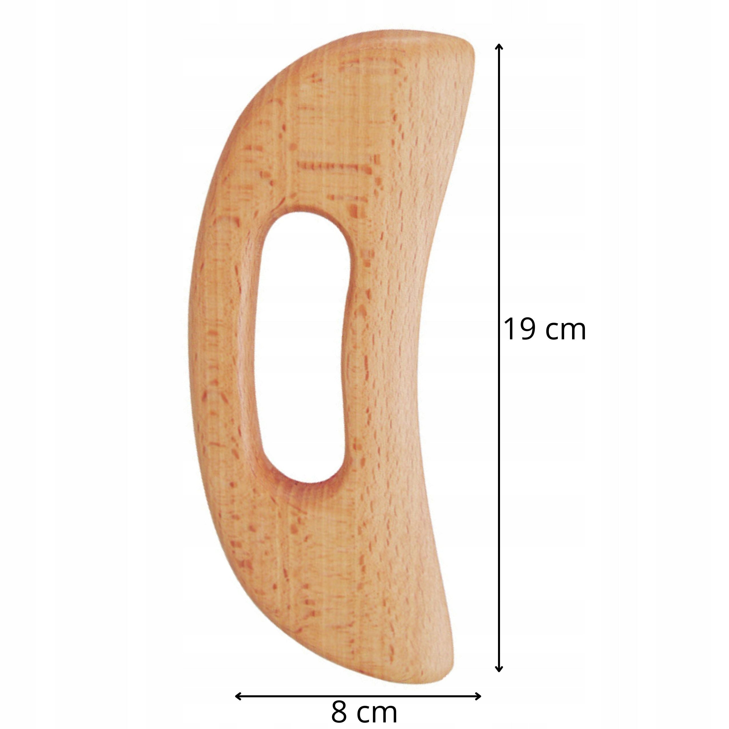 GUA SHA Massager Wooden Anti-Cellulite Lymphatic Drainage For Body Packaging status original