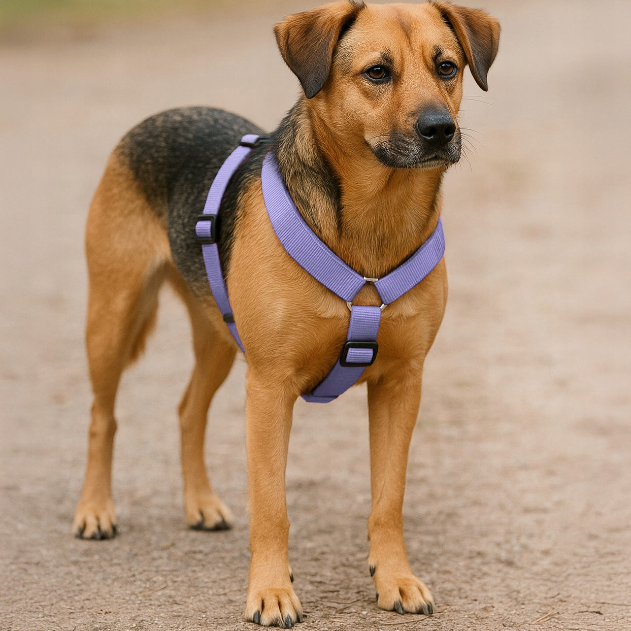 GUARD HARNESS FOR DOG ADJUSTABLE PRESSURE-FREE COMFORTABLE STRONG WEBBING ros. M Kind walking harness