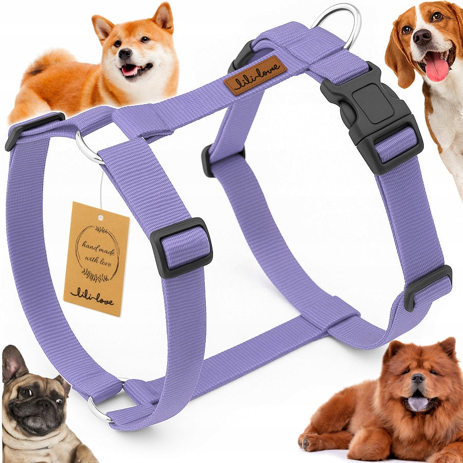 GUARD HARNESS FOR DOG ADJUSTABLE PRESSURE-FREE COMFORTABLE STRONG WEBBING ros. M