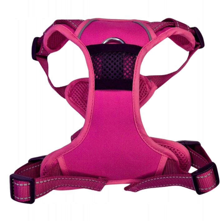 GUARD PRESSURE-FREE ELITE size XL lalazoo fuchsia dog HARNESS Brand Lalazoo