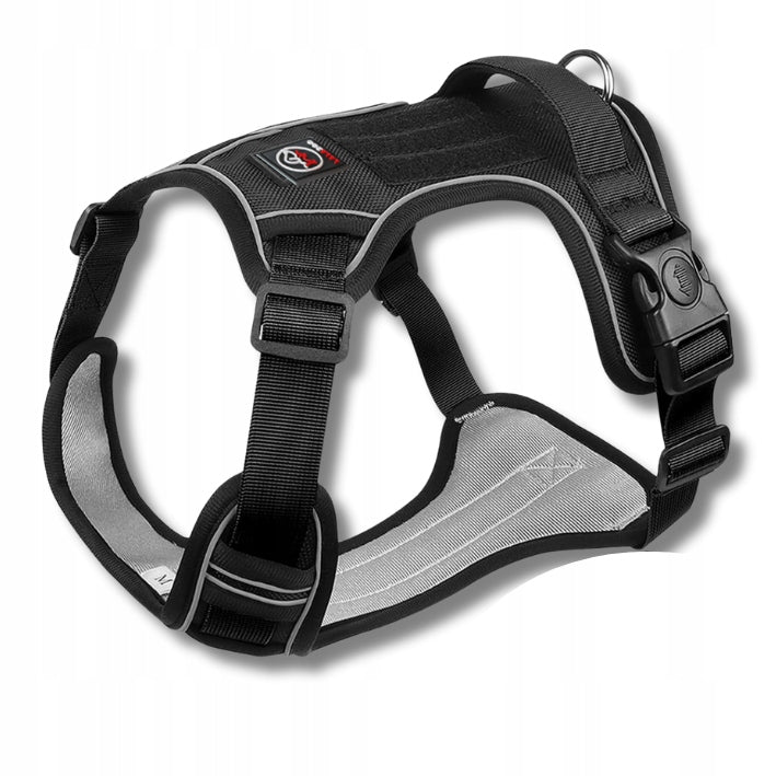 GUARD PRESSURE-FREE HARNESS for dogs BOSTON, reflective S BLACK EAN (GTIN) 5906555650453