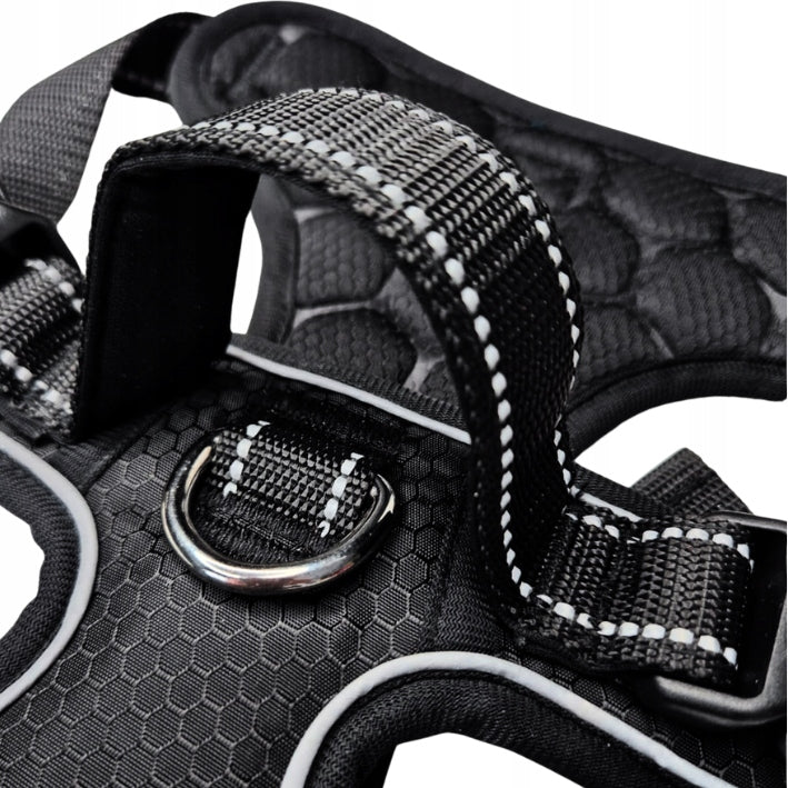 GUARD dog walking harness pressure-free comfortable COMO black L Trade name Como szelki dla psa BLACK L Lalazoo