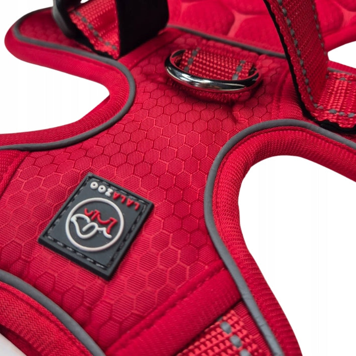 GUARD dog walking harness pressure-free comfortable COMO red M Kind walking harness