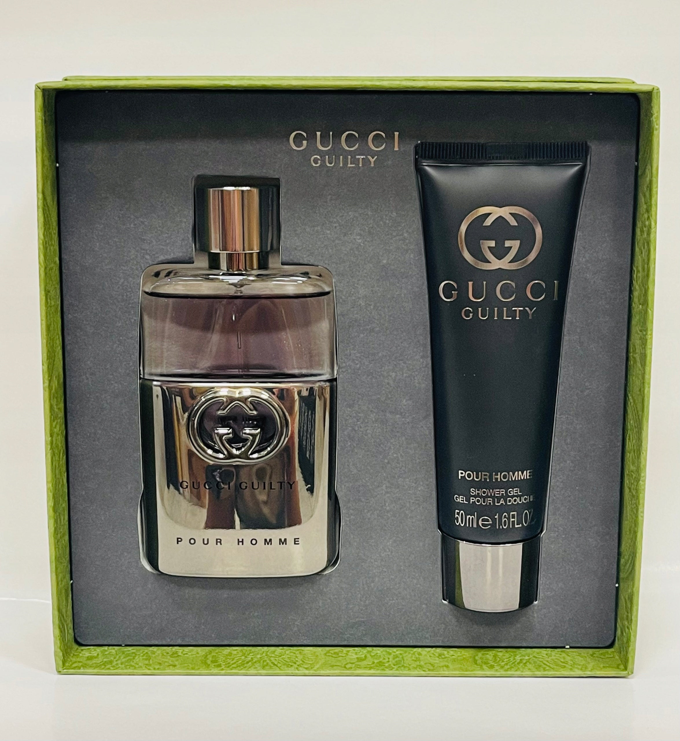 GUCCI SET (GUILTY POUR HOMME (M) EDT 50ML + SHOWER GEL 50ML) Manufacturer code 3616302764662