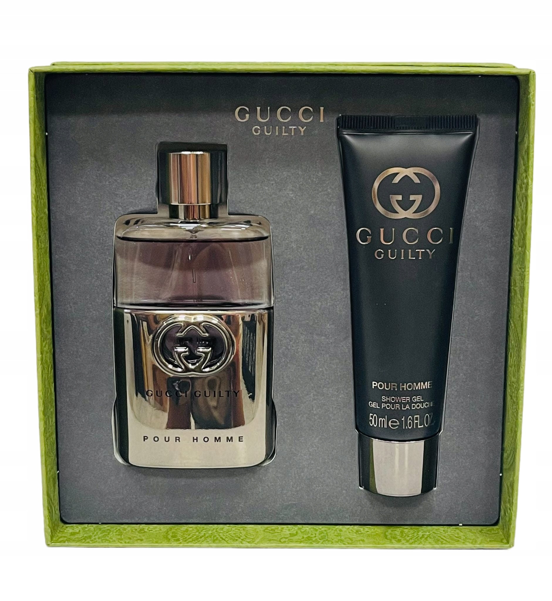 GUCCI SET (GUILTY POUR HOMME (M) EDT 50ML + SHOWER GEL 50ML)