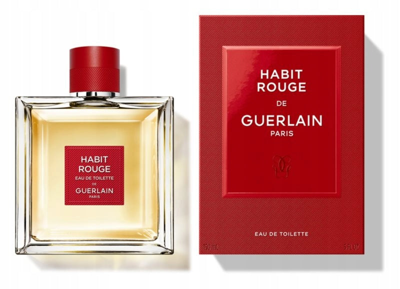 GUERLAIN Habit Rouge EDT 150ml Product weight with unit packaging 1 kg