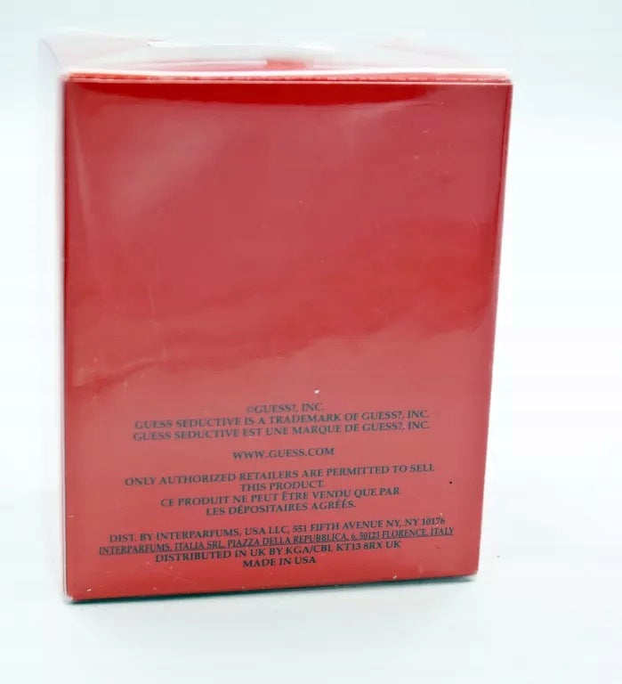 GUESS SEDUCTIVE RED WOMEN EAU DE TOILETTE 50ML Packaging status original