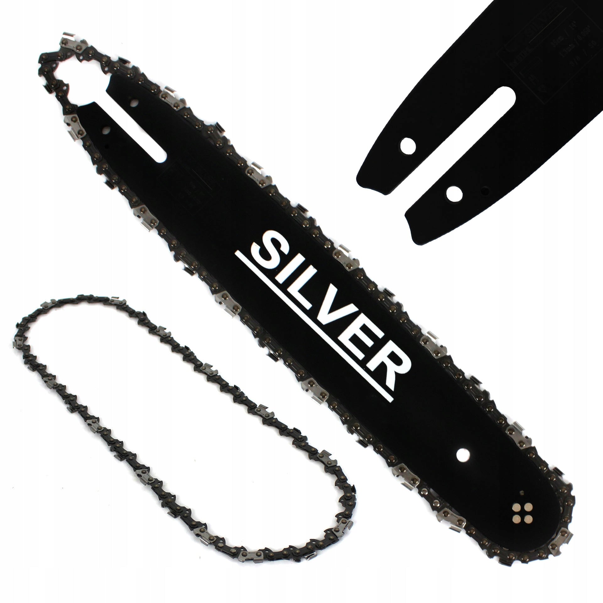 GUIDE 35 cm 3/8 1,3 50 LINKS FOR SAW + 2 CHAINS