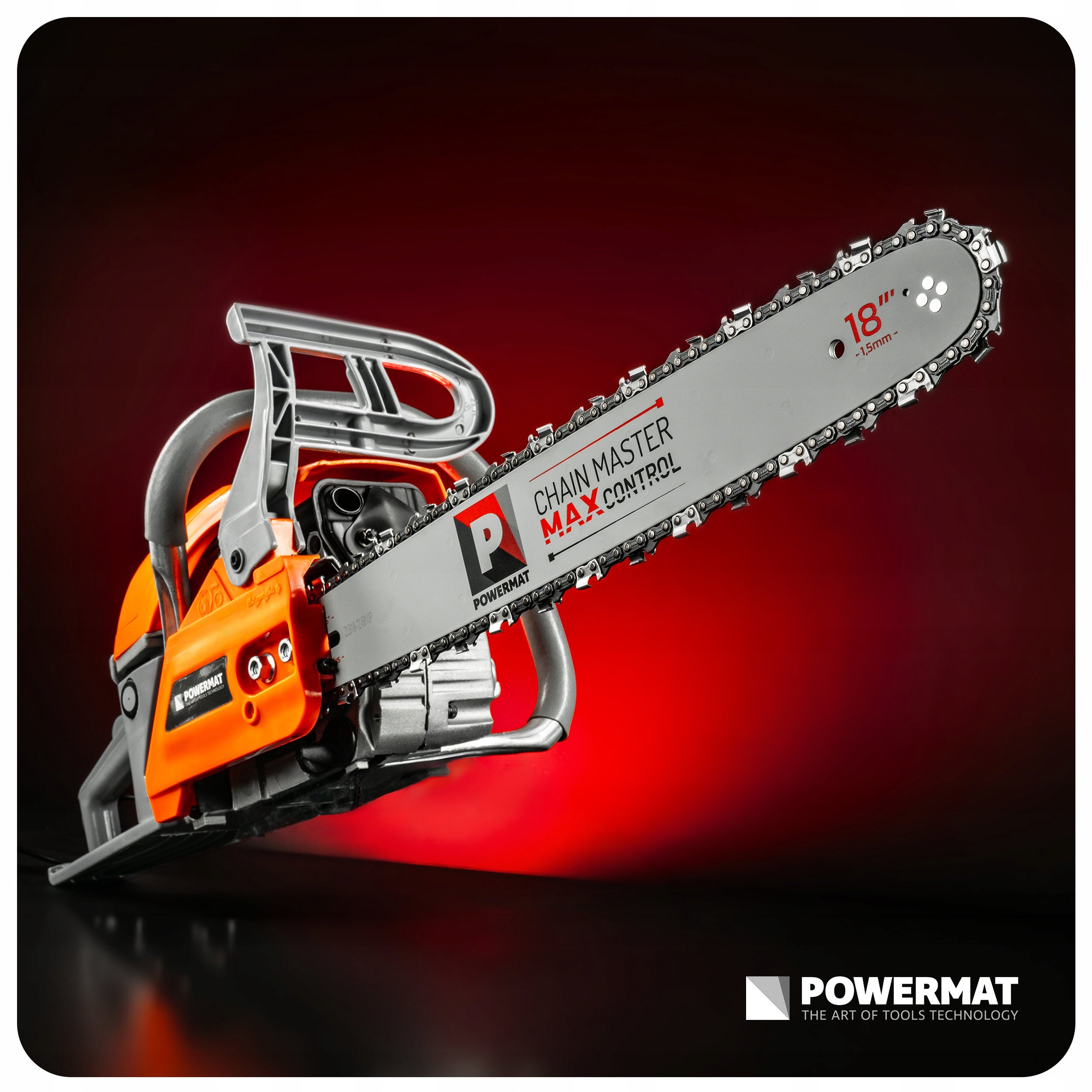 GUIDE FOR COMBUSTION SAW +2 CHAINS 72 OGN 18"/45CM 1,5MM STROKE 0,325" Length 0.45 m