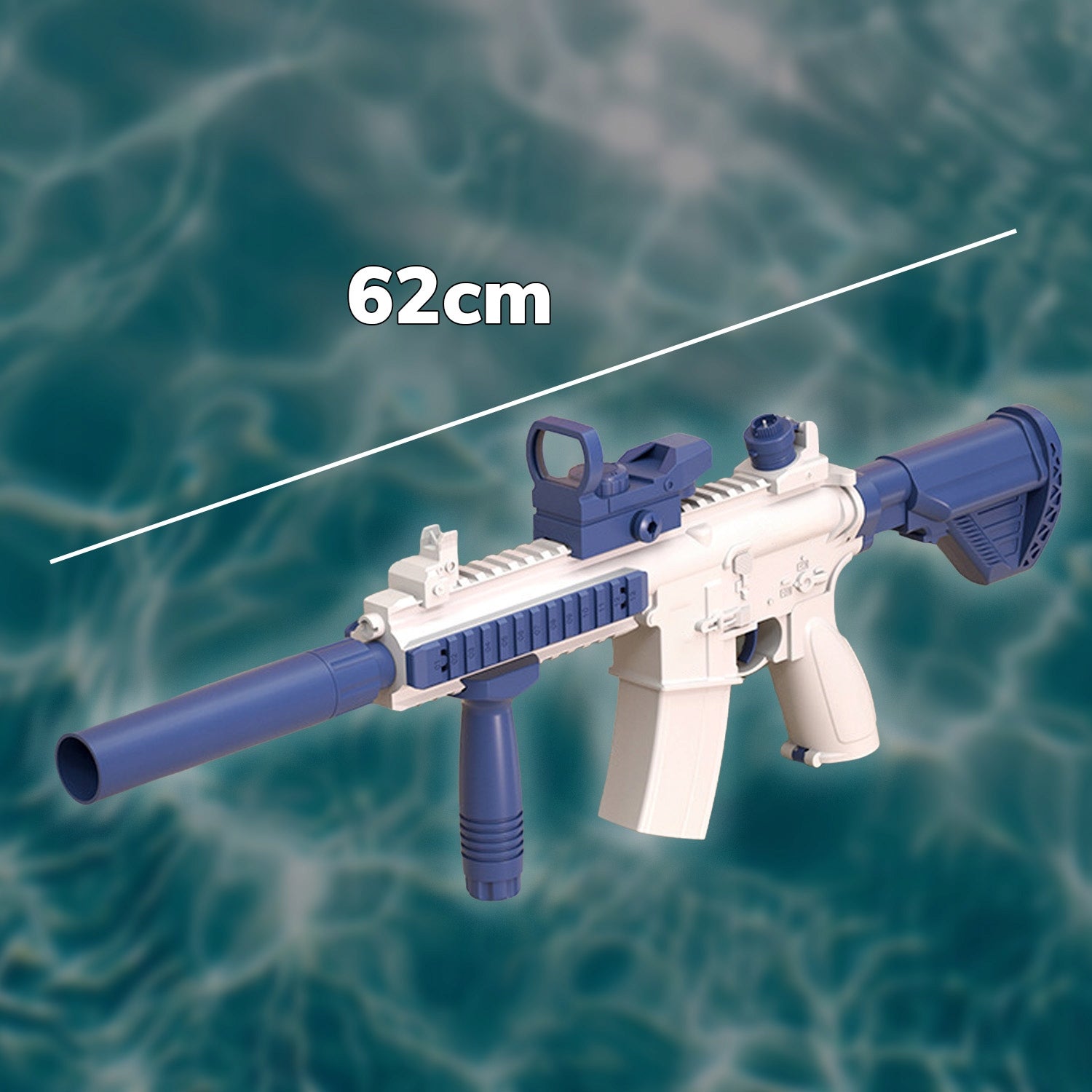 GUN ELECTRIC WATER RIFLE M416 AUTOMATIC TOY FOR CHILDREN USB EAN (GTIN) 5906186339291