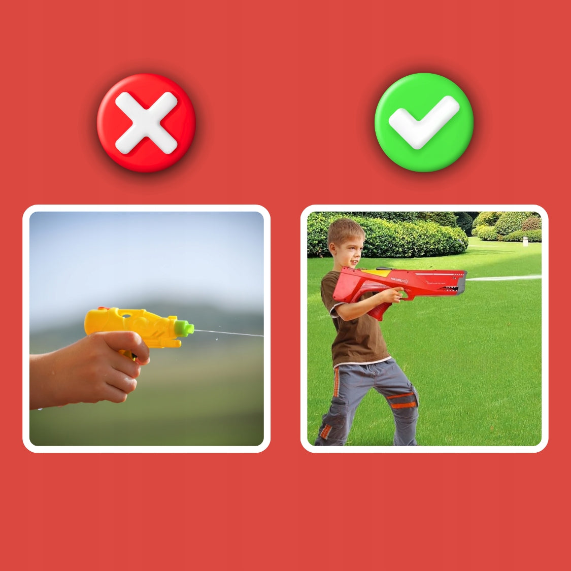 GUN WATER RIFLE LARGE WATER CANNON FOR CHILDREN ELECTRIC LARGE Kid's age 6+ years