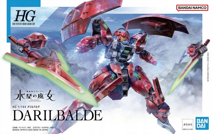 Konstrukteur Bandai HG The Witch From Mercury Darilbald, 1/144, 63355