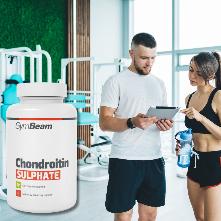 GYMBEAM Chondroitin Sulfate Dietary Supplement 90 Capsules Packaging status original
