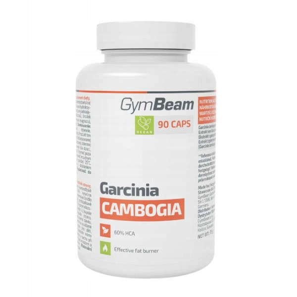 GYMBEAM GARCINIA CAMBOGIA 90 kaps BURNER EXTRACT Expiration date at least six months from the date of purchase