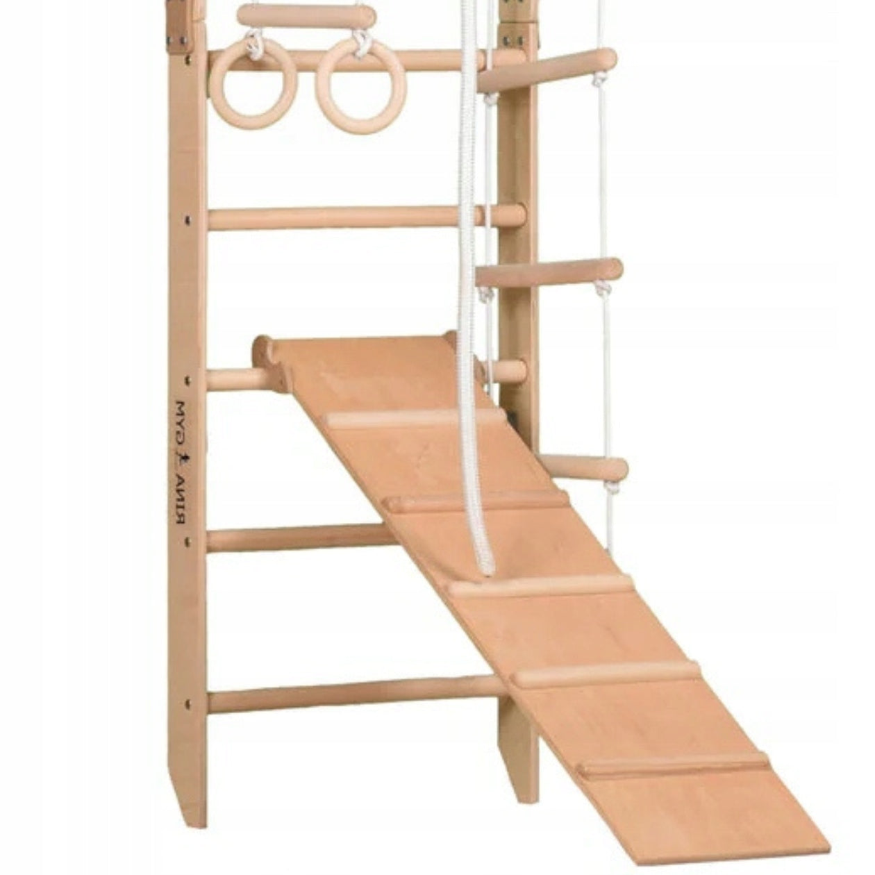 GYMNASTIC LADDER TRAINING FOR CHILDREN ADULTS PULL-UP BAR Dominant material wood