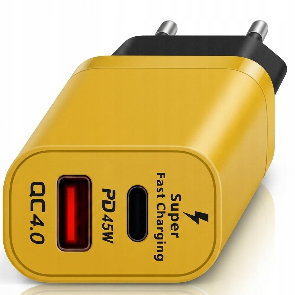 GaN Fast Charger for 45W Phone + Powerful 2m 100W USB C-C Cable Manufacturer code RS-45PQ