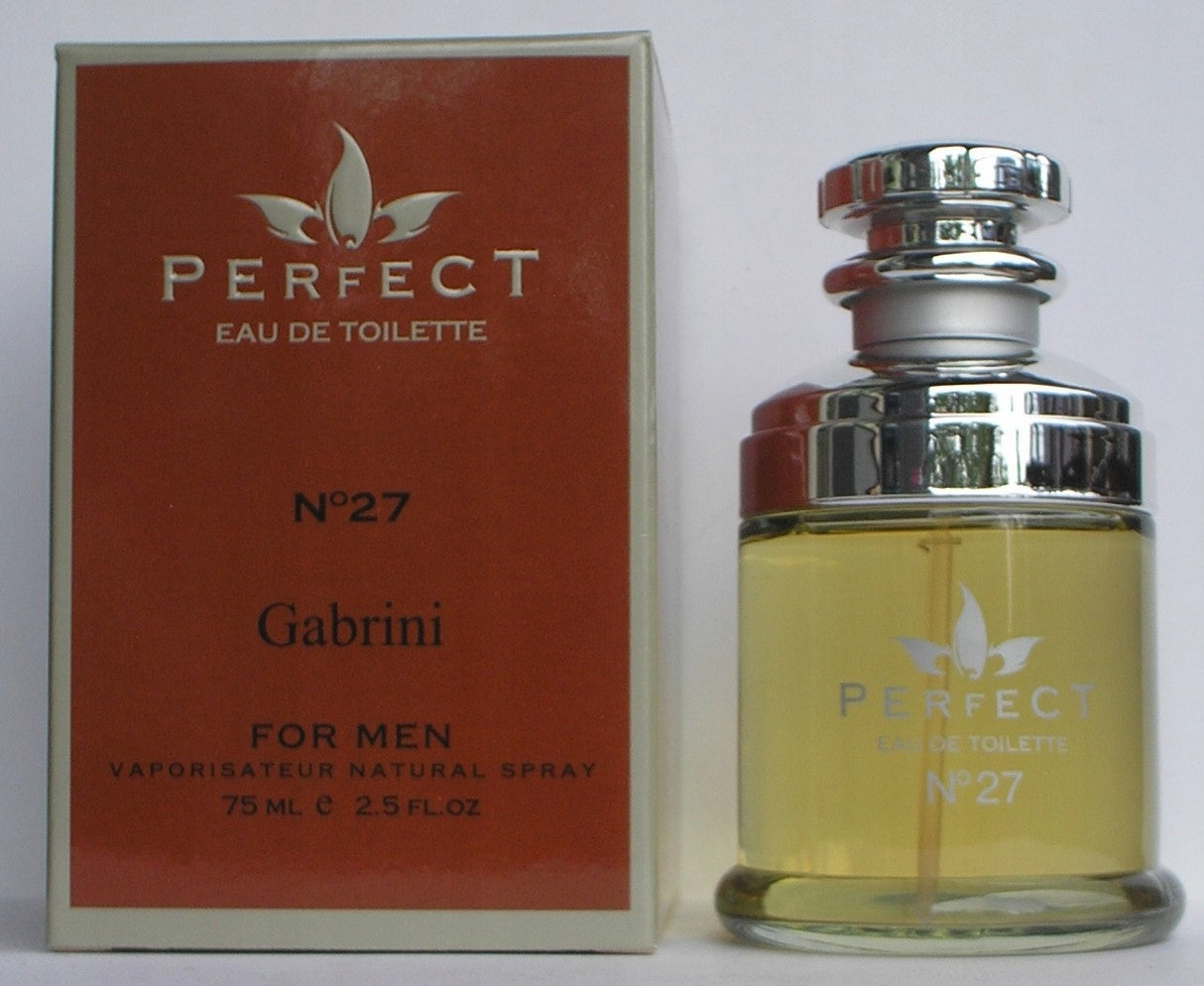 Gabrini Perfect for men 27 eau de toilette 75 ml