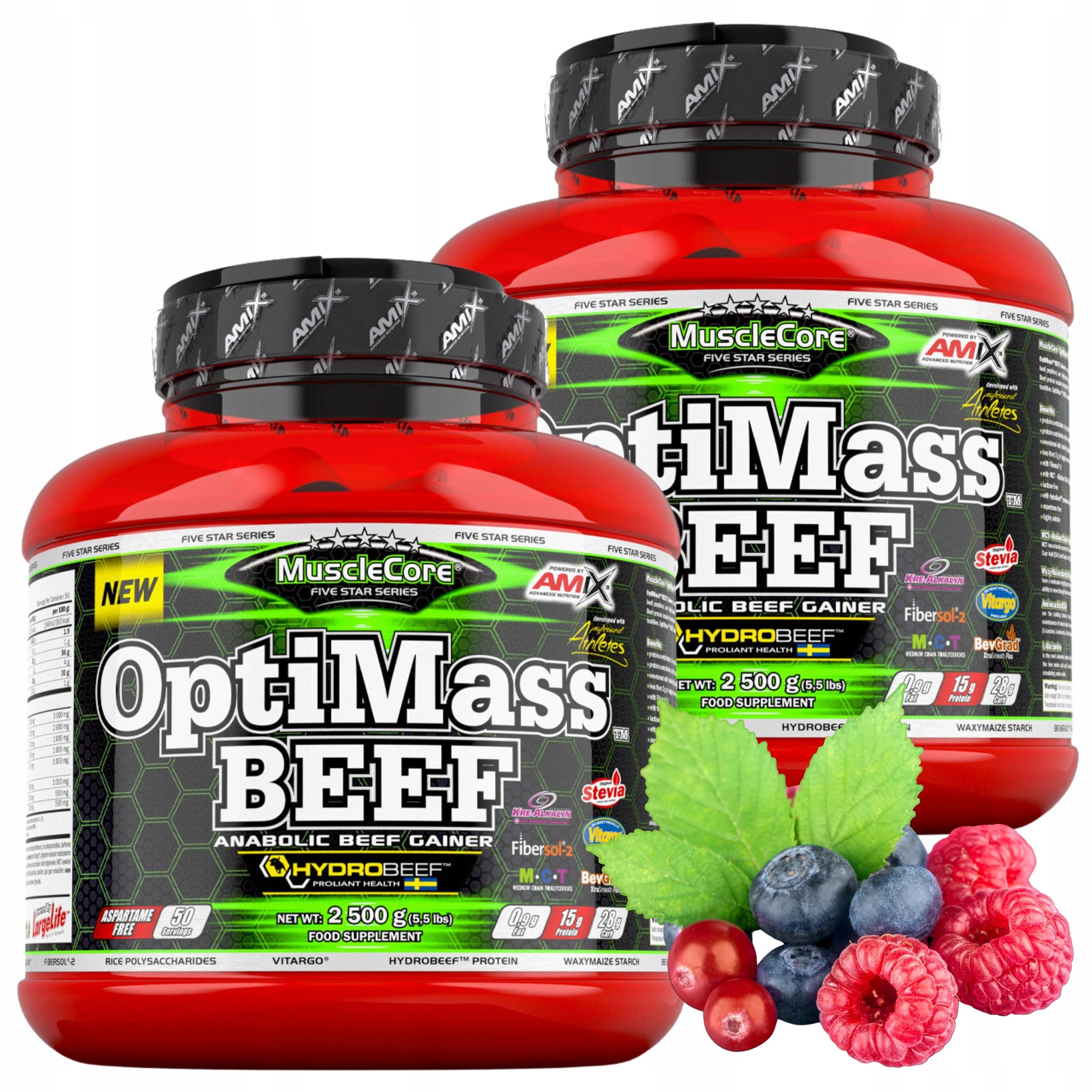 Gainer 5kg BCAA Amino Acids Beef Protein Creatine L Glutamine KreAlkalyn