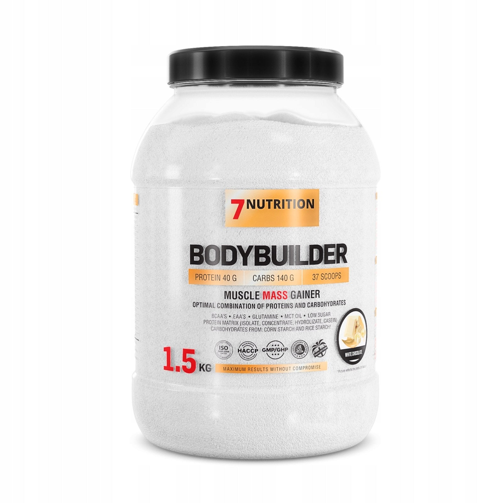 Gainer 7nutrition Bodybuilder White Chocolate 1500 g
