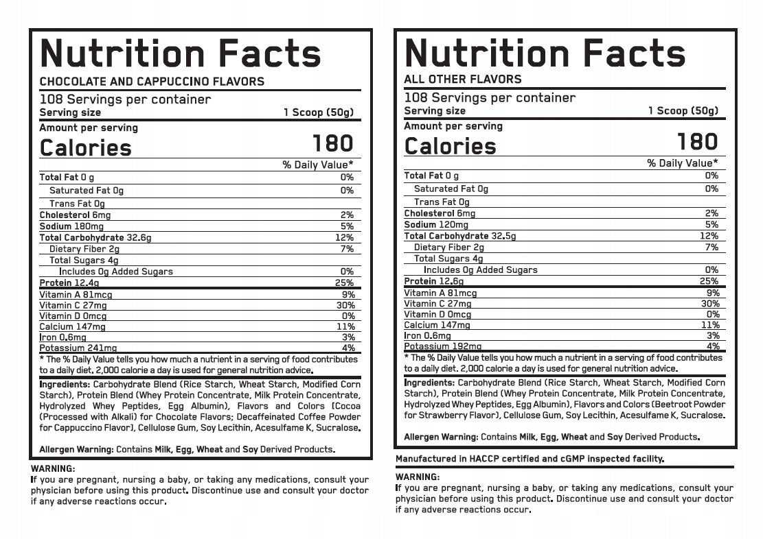 Gainer Chocolate Powder Everbuild Nutrition 5443 g Expiration date not specified