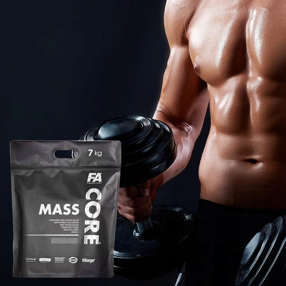 Gainer FA Mass Core 7kg High Calorie Conditioner for Mass Vanilla Protein Expiration date at least 2 weeks from the date of purchase