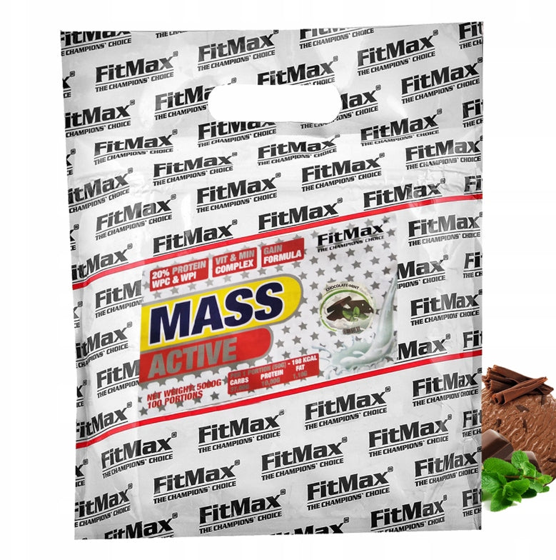 Gainer Mass Active chocolate mint FitMax 5000 g 5000 ml