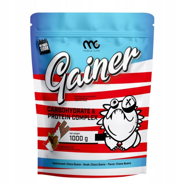 Gainer Muscle Clinic Gainer Smoothie 1kg Calorie Chocolate - bueno