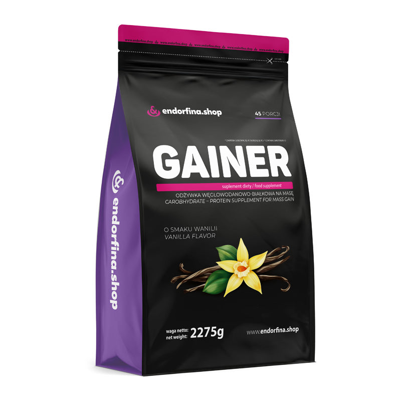 Gainer carbohydrate and protein supplement vanilla 2275g Endorfina.shop