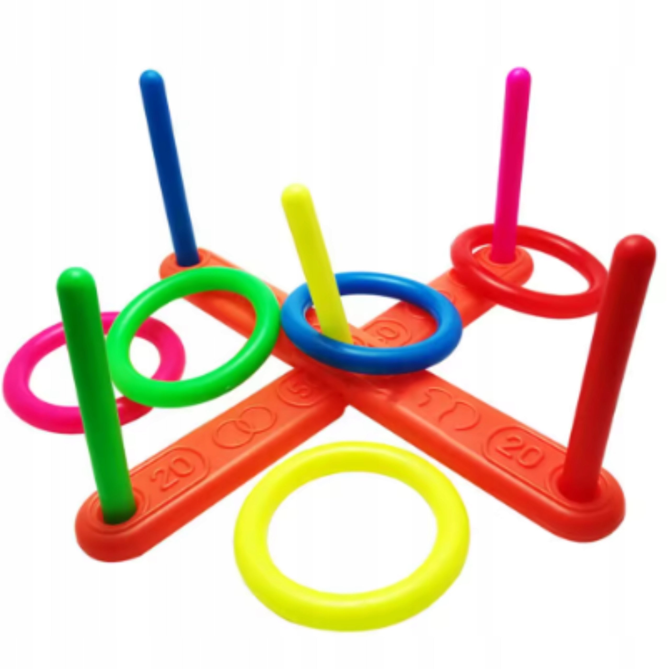 Game Ringo Arcade Toy for Kids to Throw Hoops Movement Disc Product depth 36.5 cm