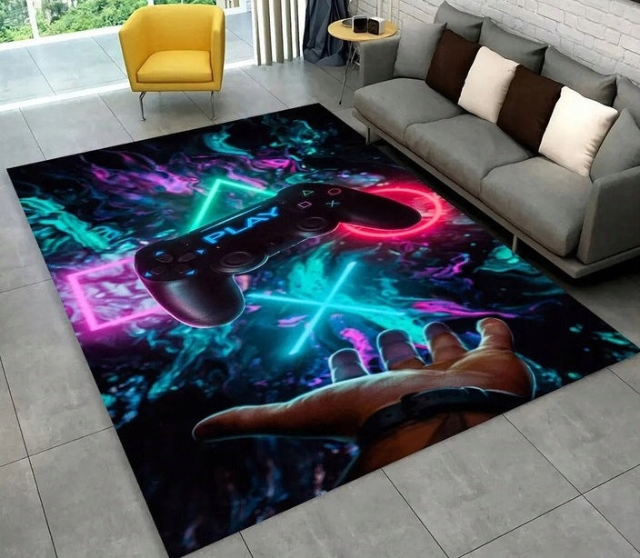 Gaming Carpet 200x300 For Children's Room Player Youth Effect 3D Play Brand no brand