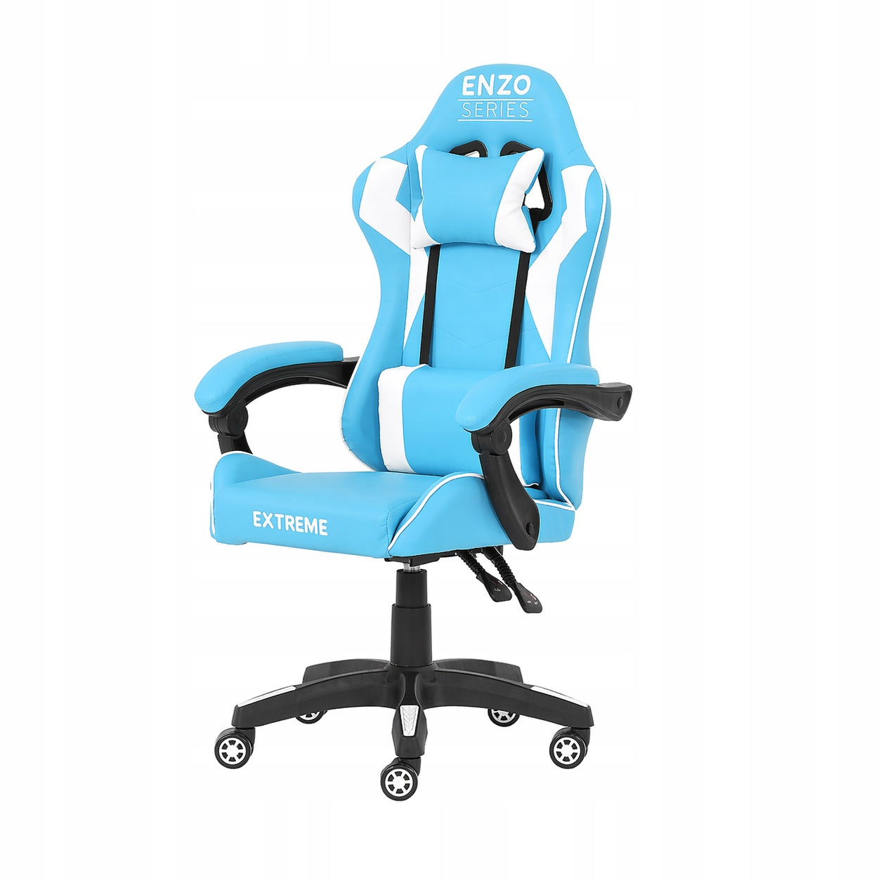 Gaming Chair Blue Extreme ENZO Swivel Faux Leather Desk Chair