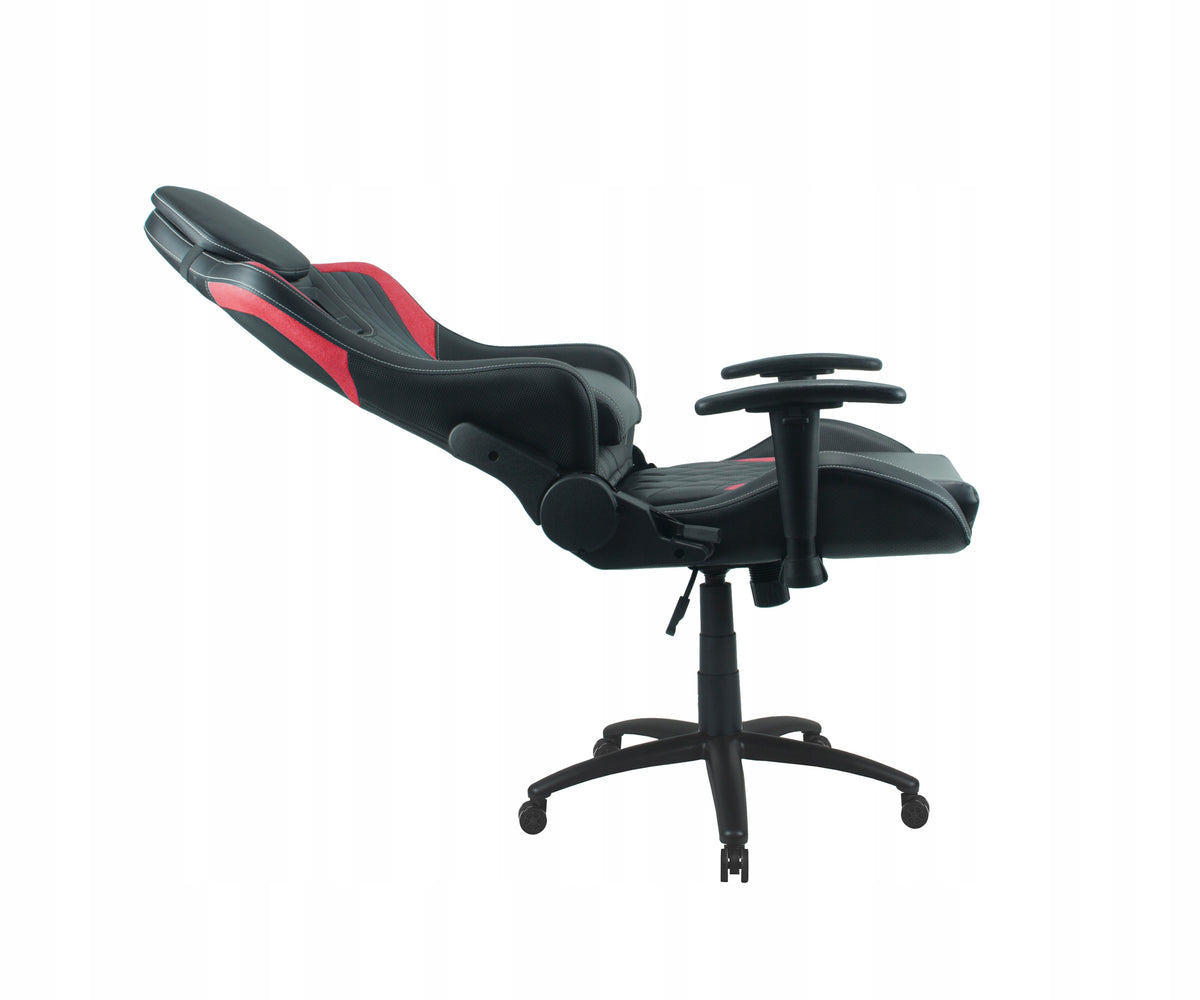 Gaming Chair Bucket Swivel RIDER Player Chair BLACK/RED Brand no brand