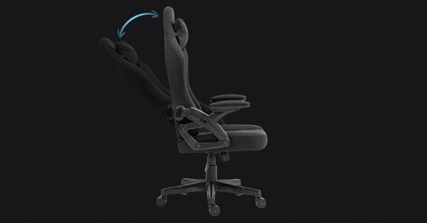 Gaming Chair DELAGEAR G 404 Black Material Furniture width 59 cm