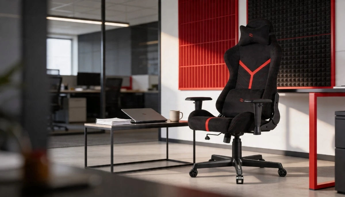Gaming Chair Delagear G 525 Black & Red Material Manufacturer code 5904261532728