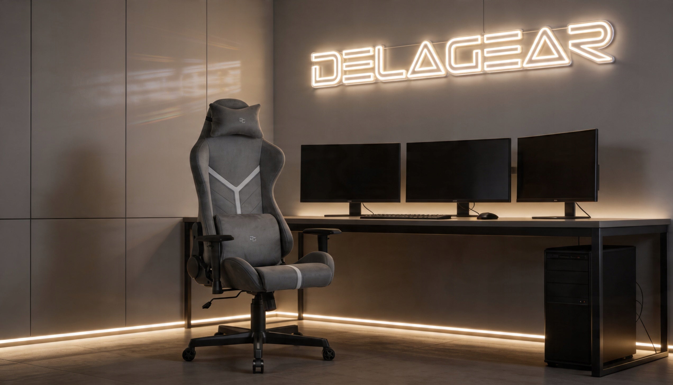 Gaming Chair Delagear G 525 Dark Grey Material Furniture height 133.5 cm