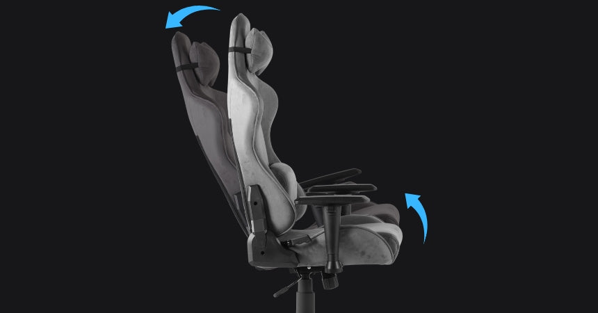 Gaming Chair Delagear G 600 PURE Dark Grey Material Furniture width 72.5 cm