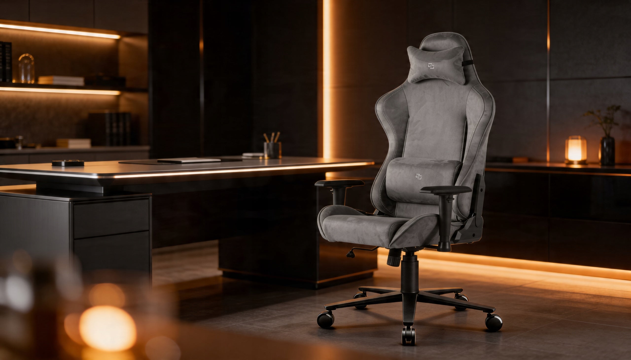 Gaming Chair Delagear G 600 PURE Dark Grey Material Manufacturer code 5904261532773