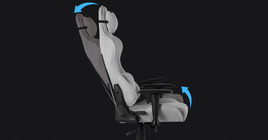 Gaming Chair Delagear G 600 PURE Grey Material Furniture height 135 cm