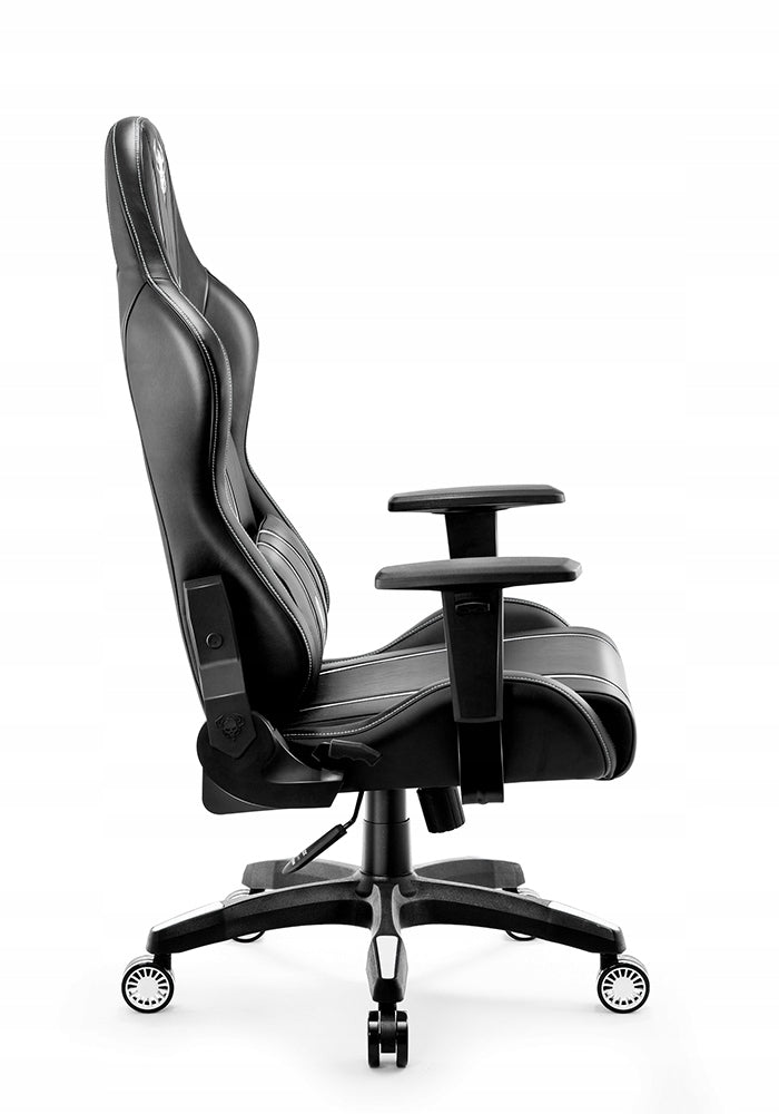 Gaming Chair Diablo Chairs X-One 2.0 Normal Size Faux Leather Black and White Brand Diablo Chairs