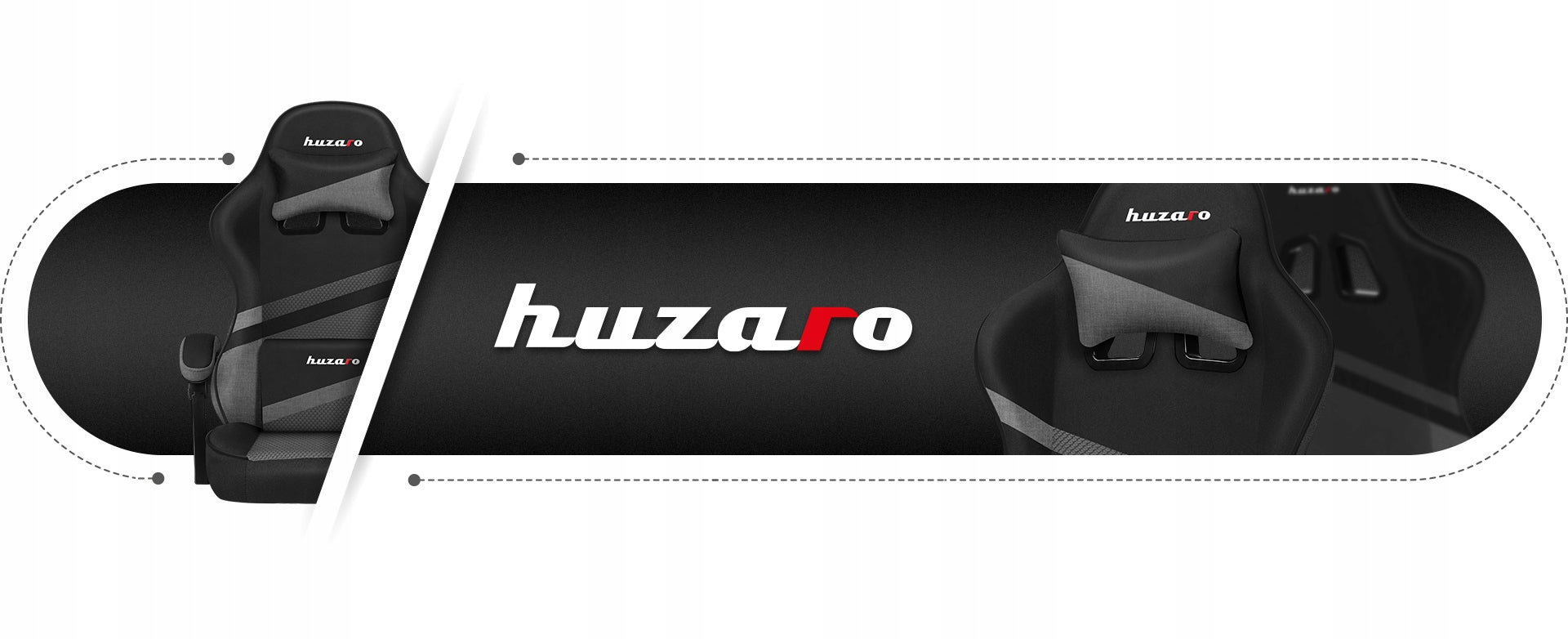 Gaming Chair HUZARO FORCE 4.4 Grey Mesh Manufacturer code HZ-FORCE 4.4 GREY MESH