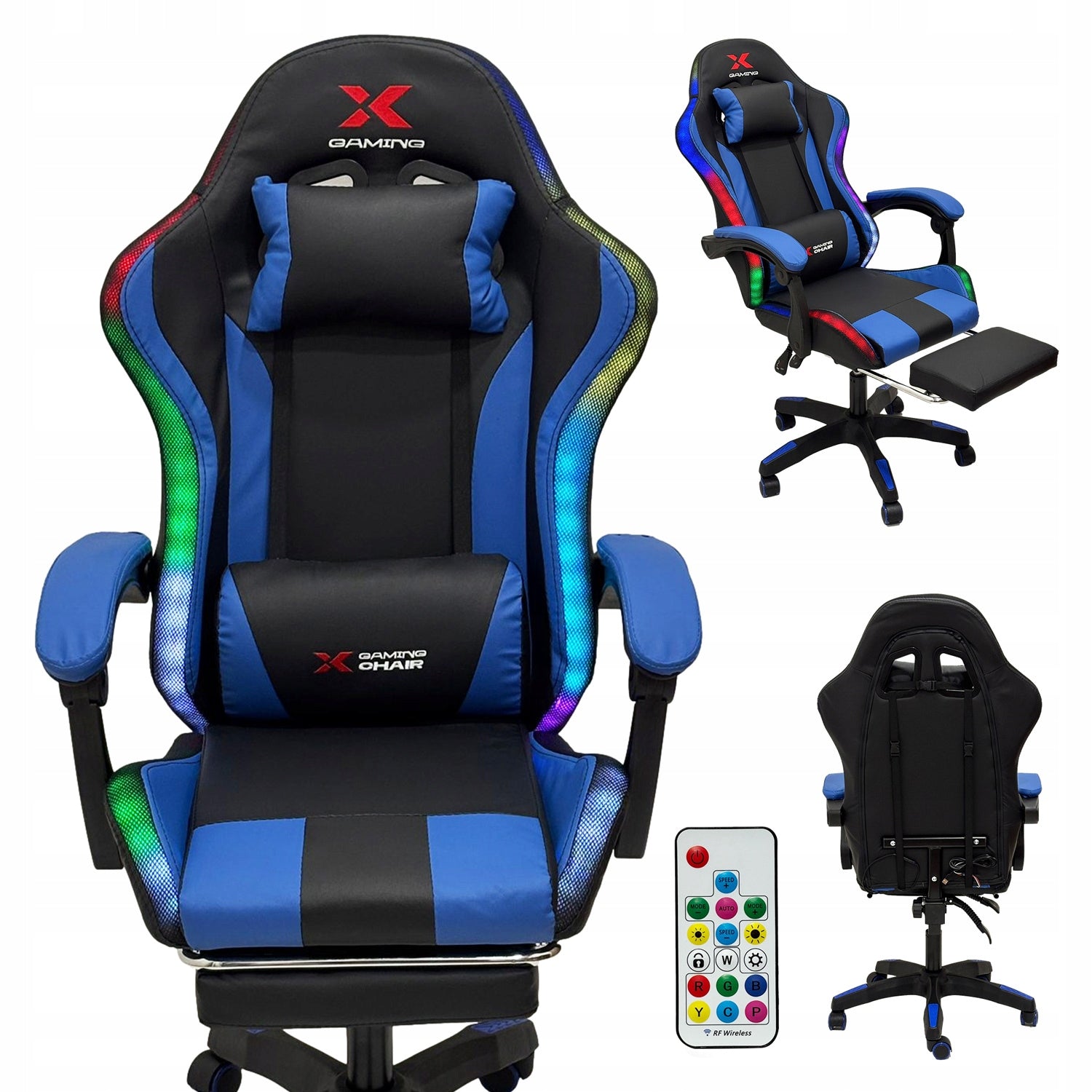 Gaming Chair Office Player Chair Xgaming - Black RGB LED EAN (GTIN) 5907371683052
