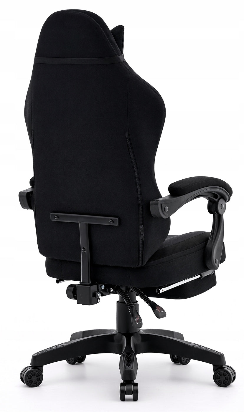 Gaming Chair Office Swivel Gaming Chair Gaming Fabric Black Model Strider II
