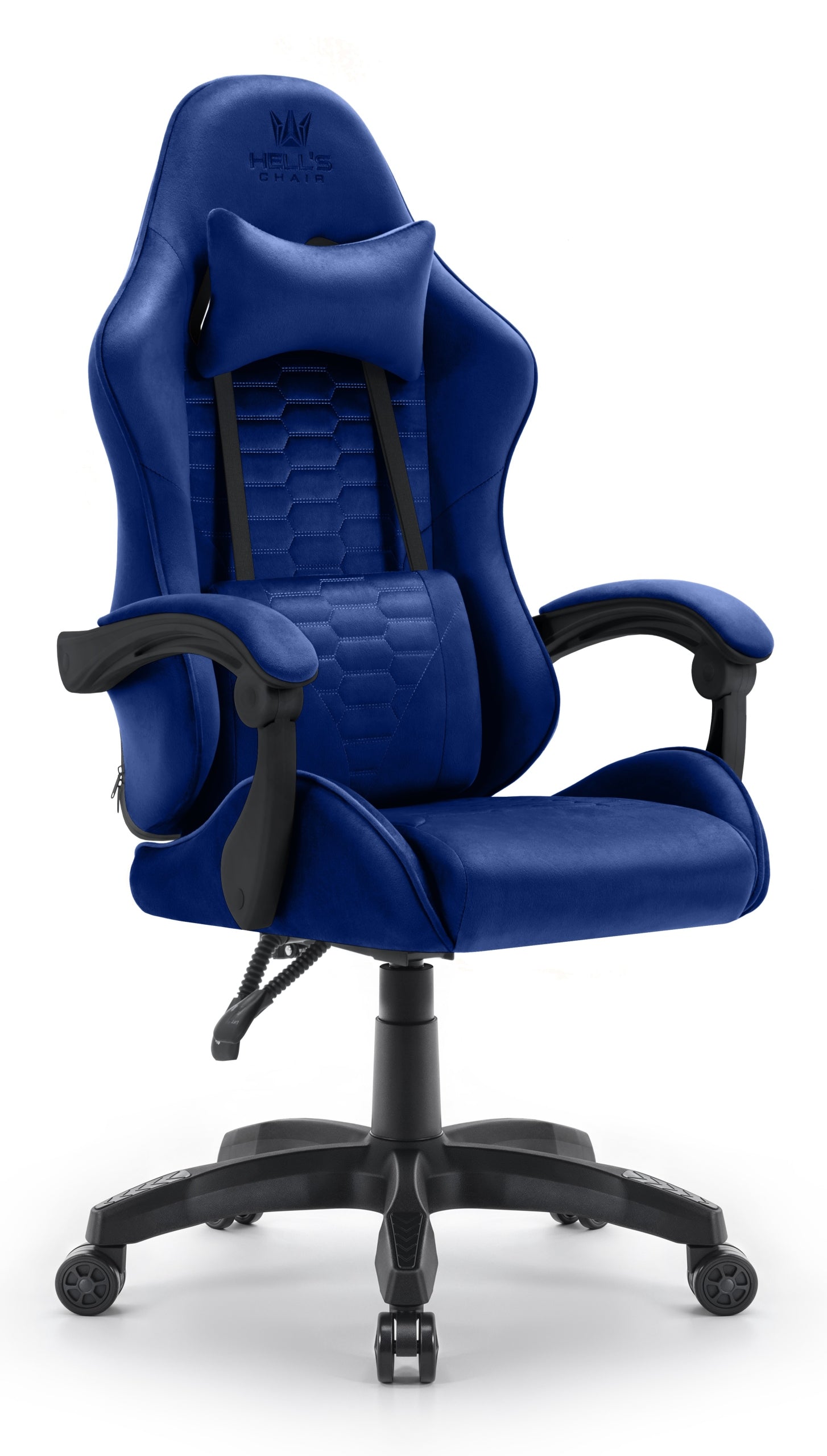 Gaming Chair Office Swivel Hell's Chair HC- 1000 Navy Blue Fabric EAN (GTIN) 5907196011399