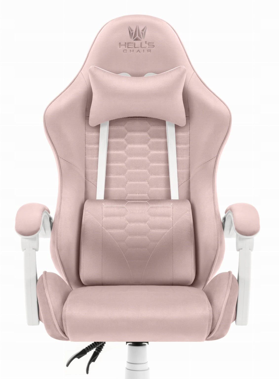 Gaming Chair Office Swivel Hell's Chair HC- 1000 Pink Fabric