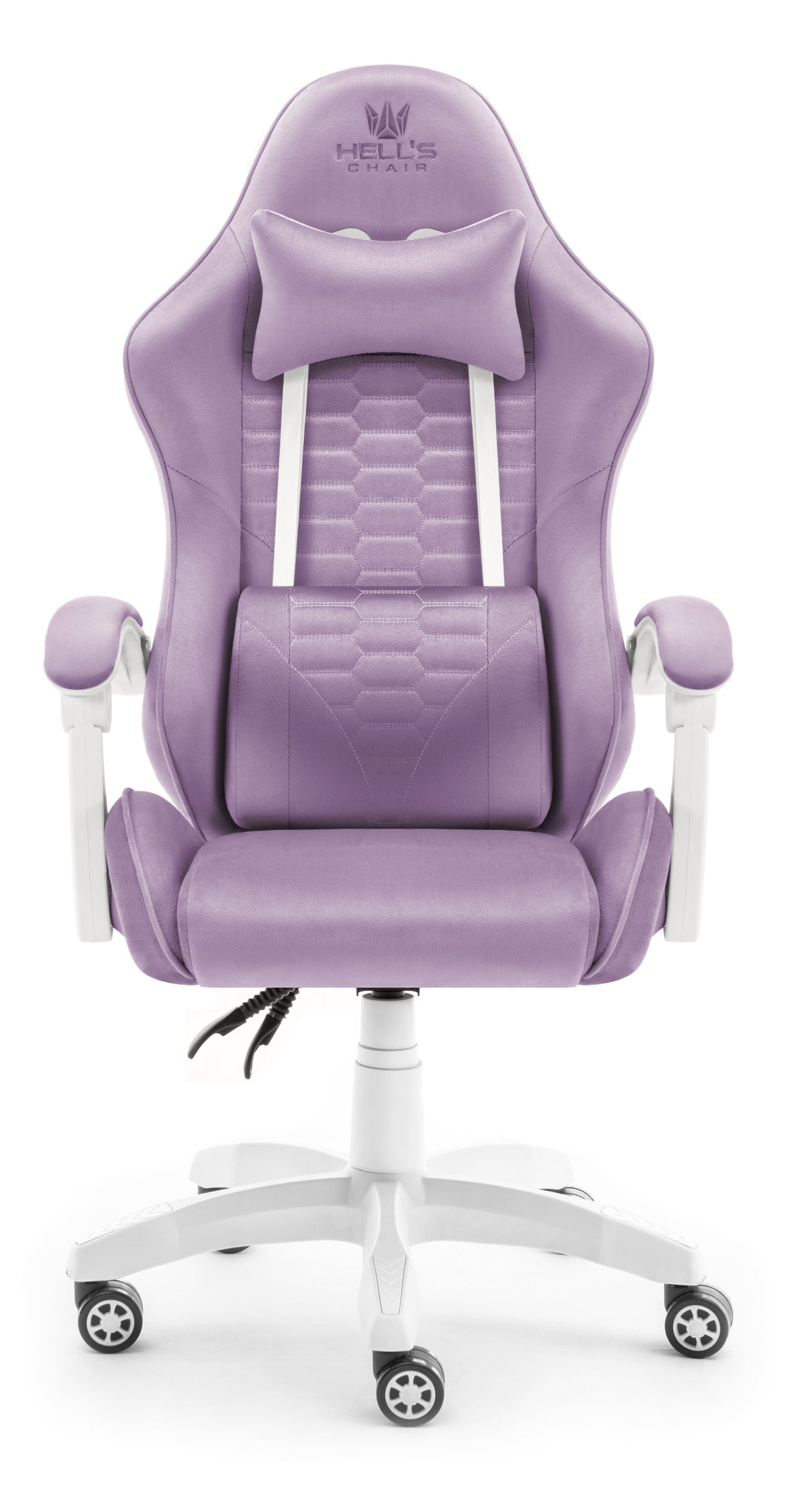 Gaming Chair Office Swivel Hell's Chair HC- 1000 Purple Fabric Packaging status original