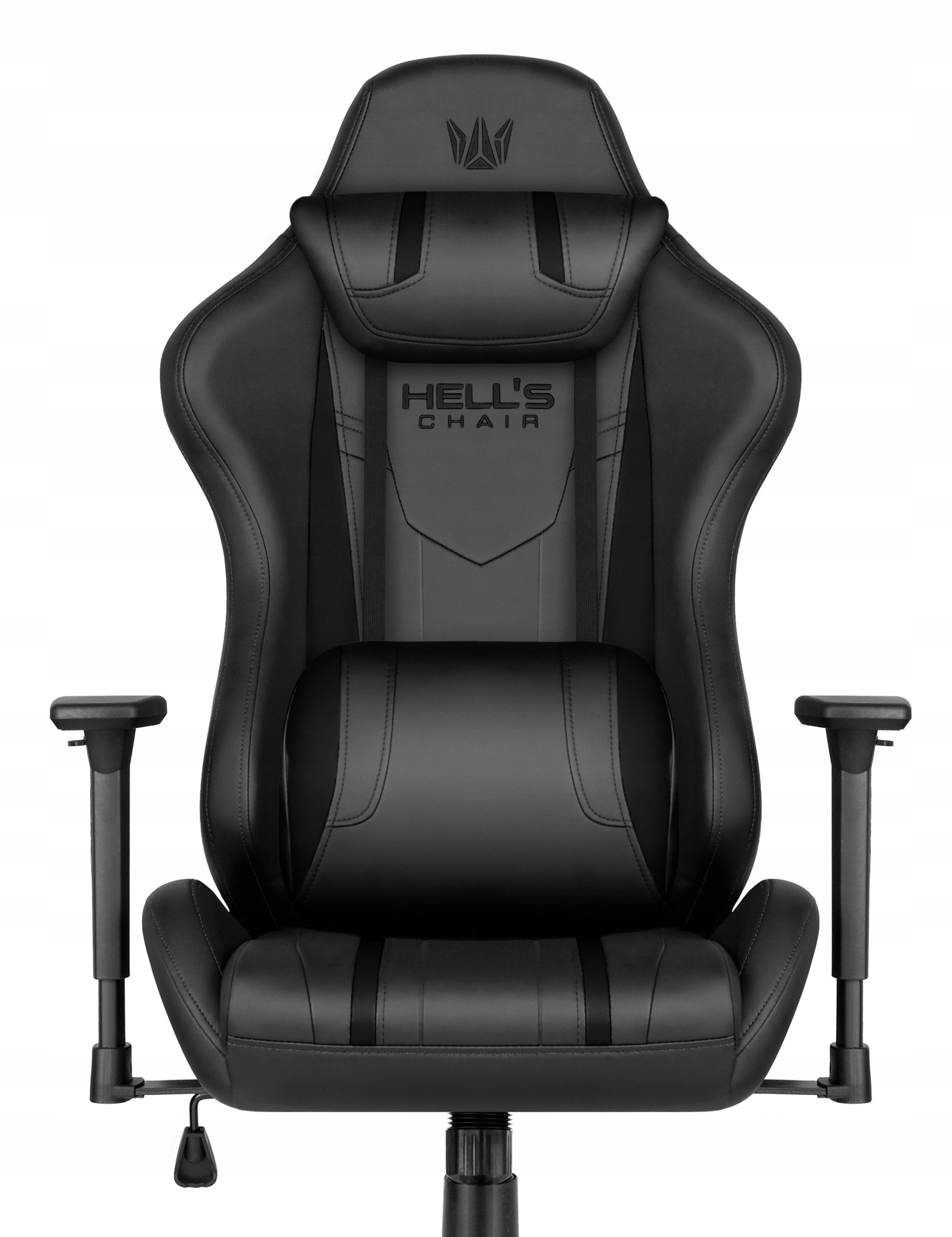 Gaming Chair Office Swivel Hell's Chair HC- 1013 Black Suede